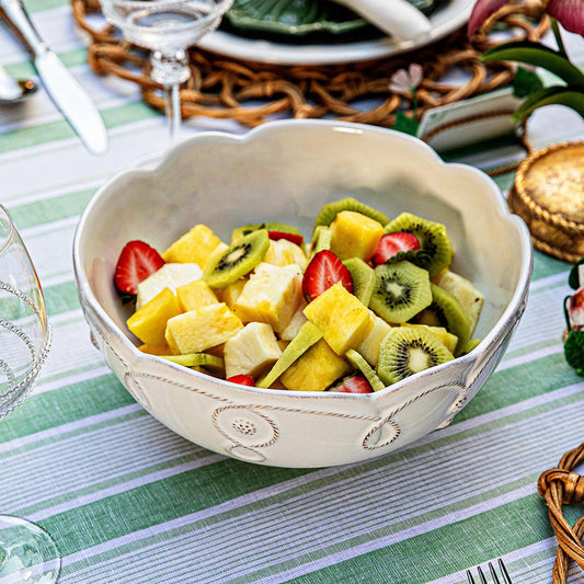 Juliska Jardins du Monde 10" Serving Bowl in Whitewash