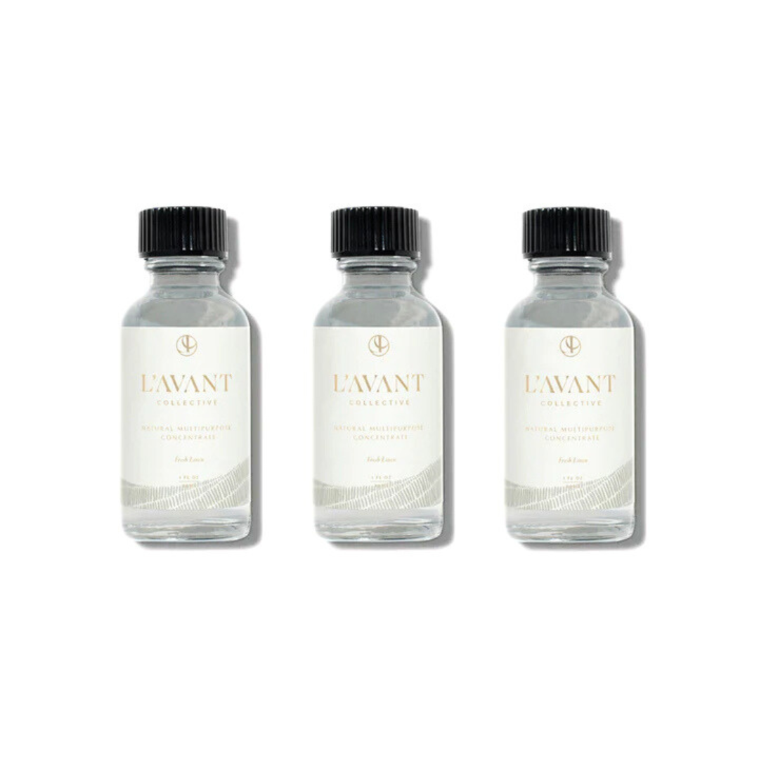 L'Avant Collective Fresh Linen Multi Purpose Cleaner Refill 3 Pack