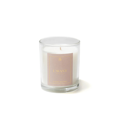L'Avant Collective Blushed Bergamot Candle in Clear