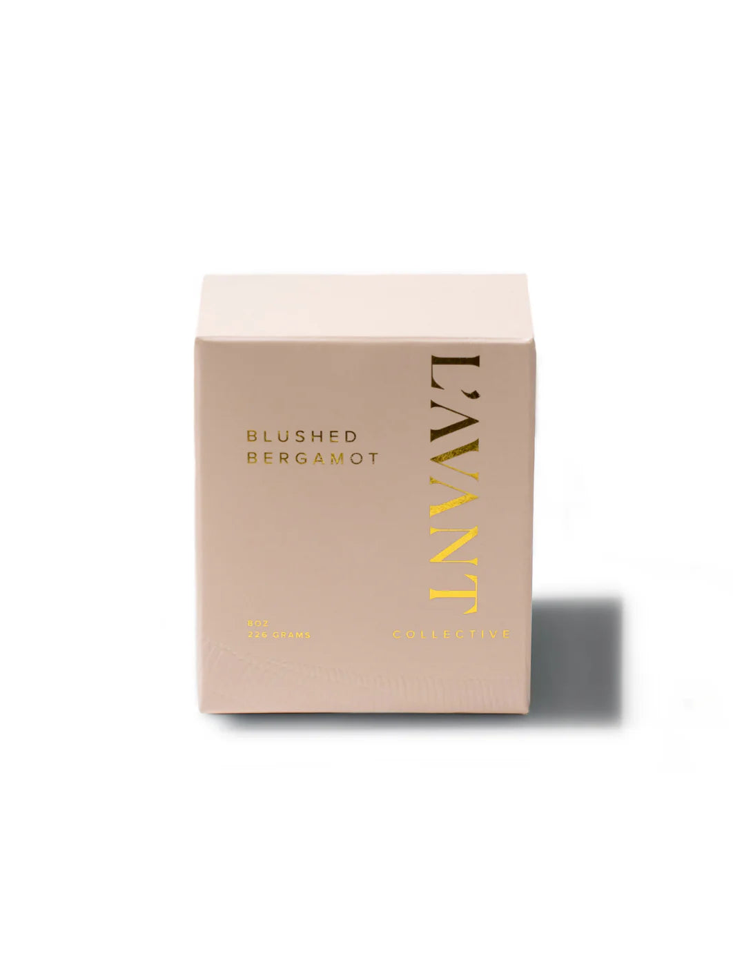 L'Avant Collective Blushed Bergamot Candle in Clear