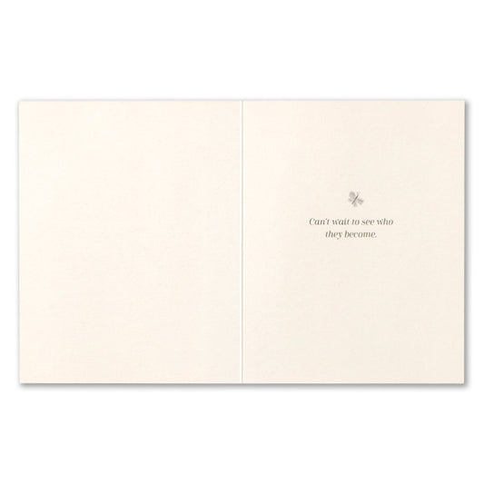 "Big love to the little one" Baby Card