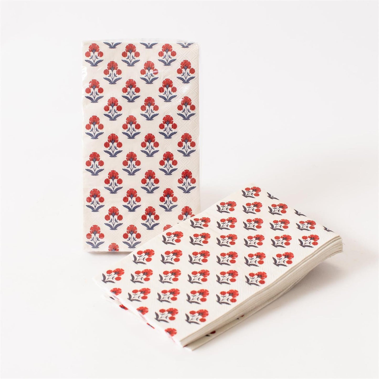 Americana Block Print Guest Towel