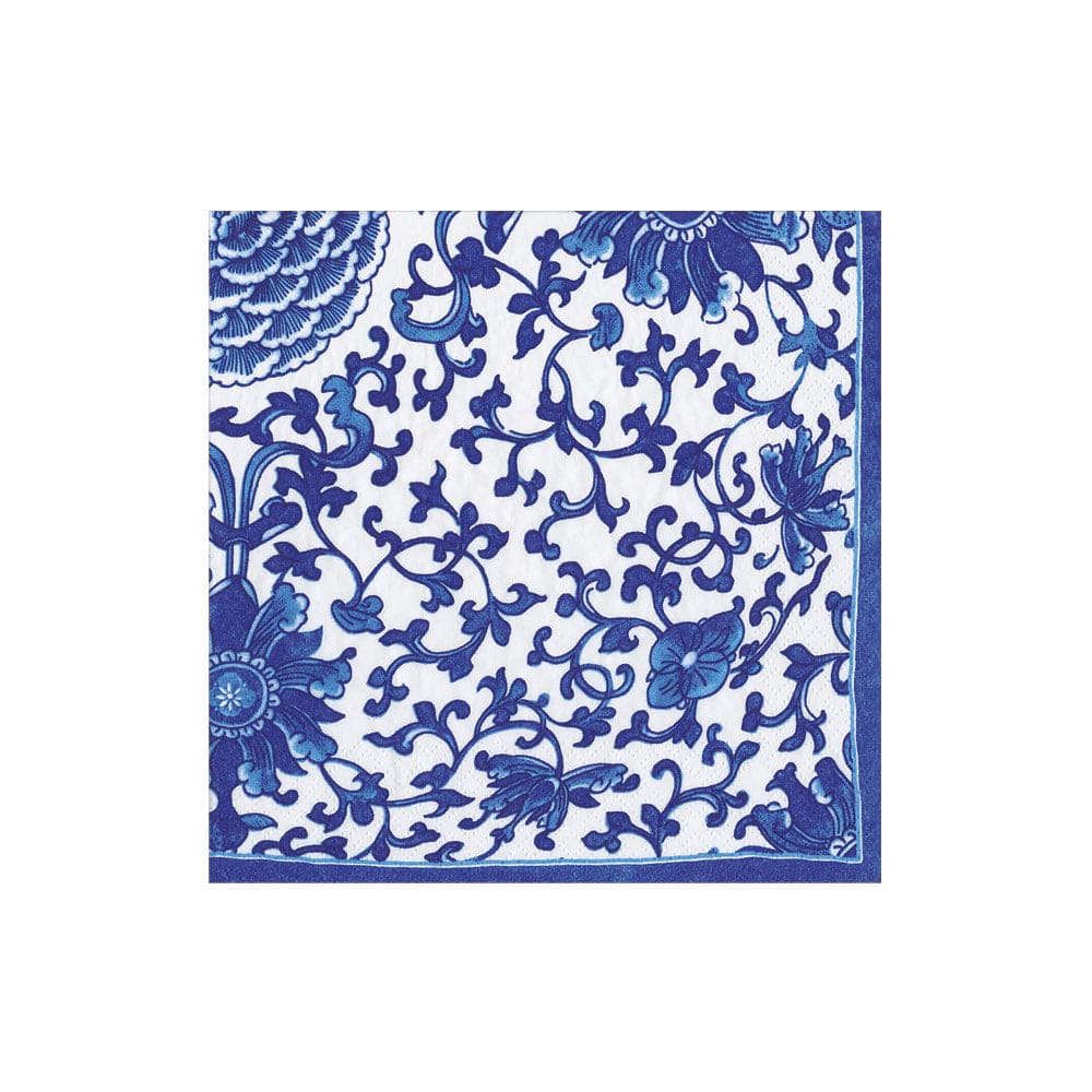 Blue & White Indigo Garden Napkins