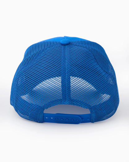 Blue "Mahjong" Flip Hat