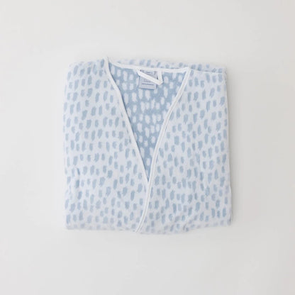 Blue Millie Women's Short Plush Robe