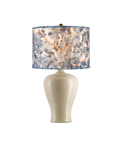 Woodland Blue Drum Lamp Shade