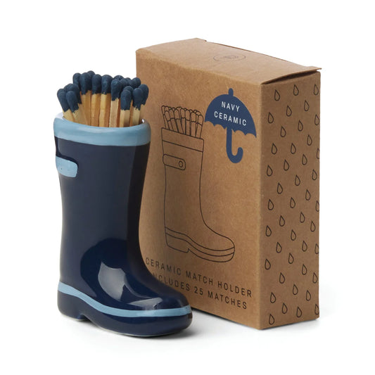 Wellington Boot Match Holder in Dark Blue