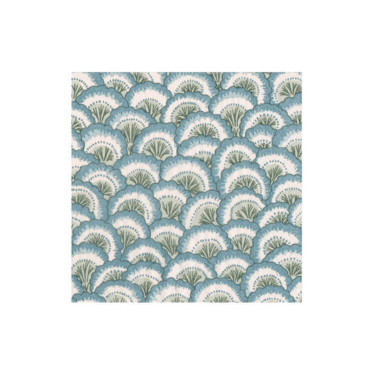 Pontchartrain Scallop Blue Cocktail Napkins, 40 Count