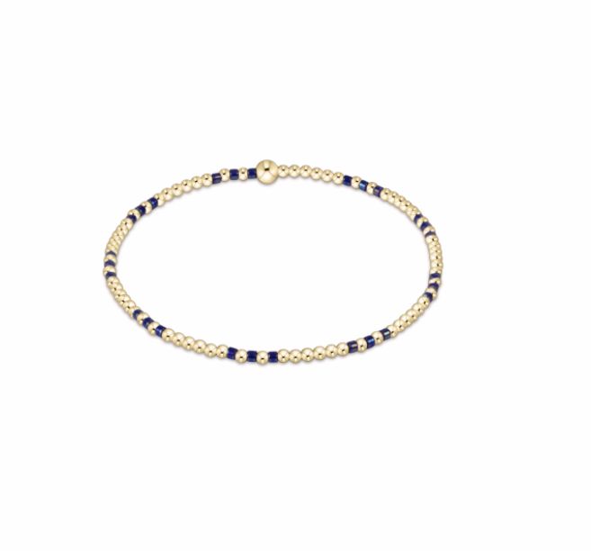 enewton Hope Joy Pattern 2mm, Blue Metallic