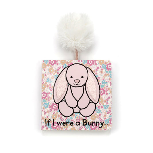 "If I Were a Bunny" Book in Blush, Jellycat