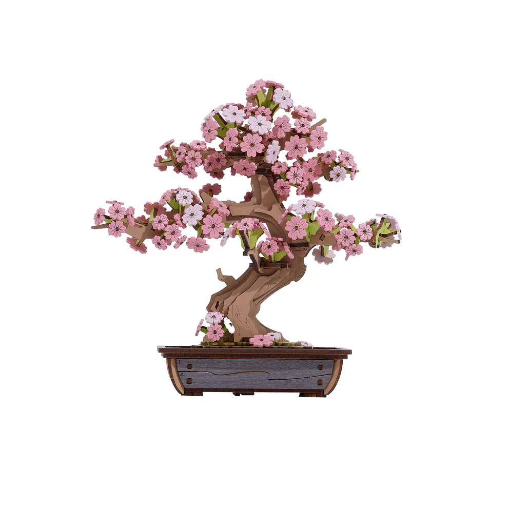 Sakura Bonsai, Wooden Puzzle Kit