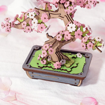 Sakura Bonsai, Wooden Puzzle Kit