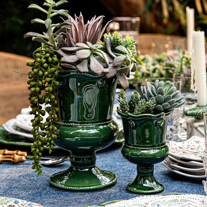 Juliska Berry & Thread Petite Parterre Garden Vase in Basil