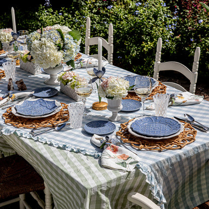 Juliska Jardins du Monde Chambray Dessert/Salad Plates (Assort. Set of 4)