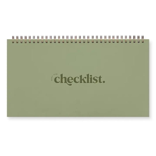 To Do Checklist Undated Weekly Planner