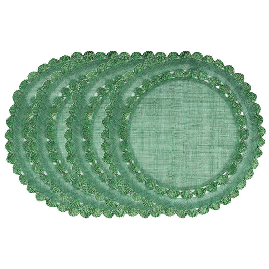 Juliska Isadora Evergreen Placemats (Set of 4)
