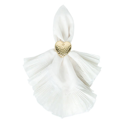 Juliska Berry & Thread Heart Napkin Rings (Set of 4)