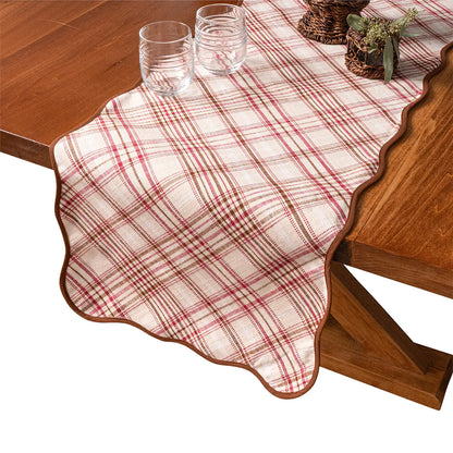 Juliska Harvest Tartan Table Runner