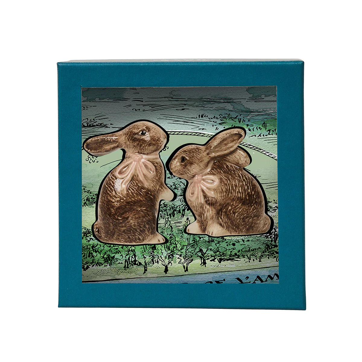 Juliska Cleaver Creatures Bunny Salt & Pepper Set