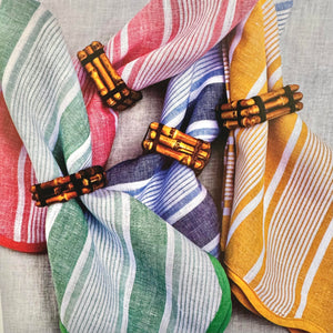 Cabana Stripe Napkins, Set of 4