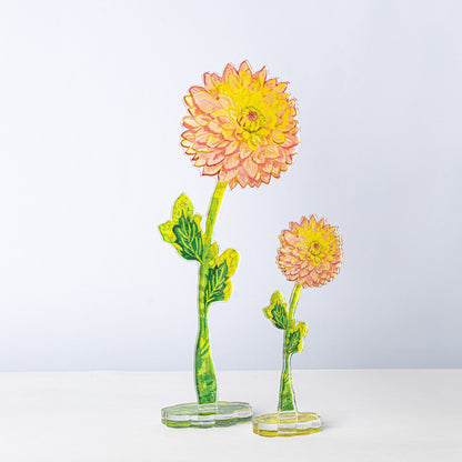 Cafe Au Lait Dahlia Small Acrylic Flower
