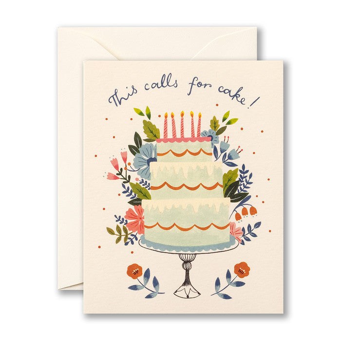 This calls for cake... - Love Muchly card