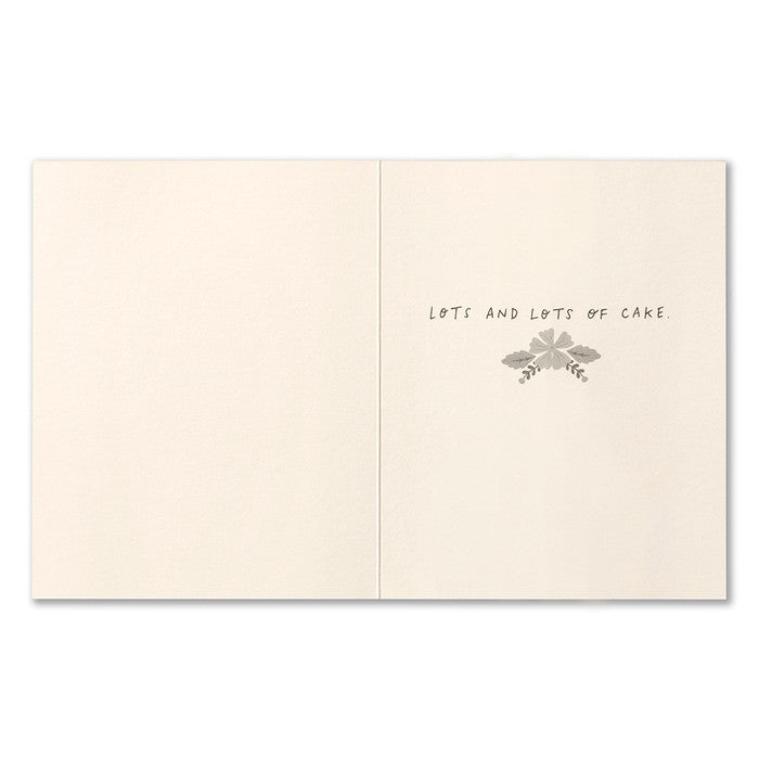 This calls for cake... - Love Muchly card