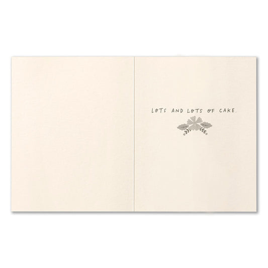 This calls for cake... - Love Muchly card