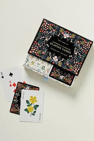 Rifle Paper Co. Hawthorne Playing Cards Set
