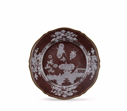 Oriente Italiano Castagna Round Platter, Ginori 1735
