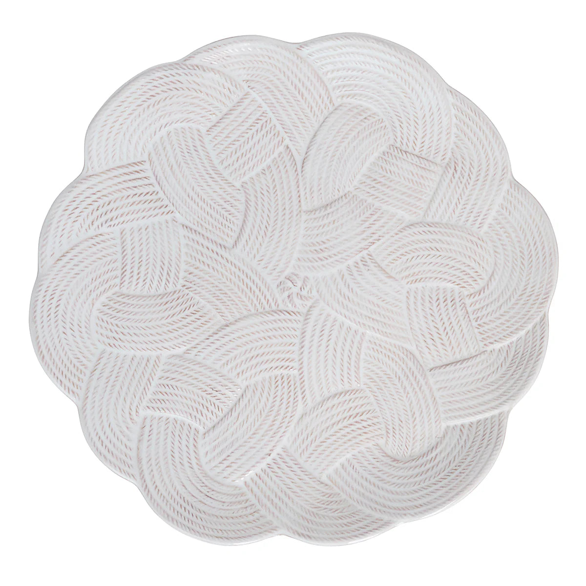 Juliska Le Panier Mystic Knot in Whitewash