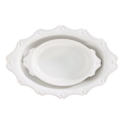 Juliska Berry & Thread Whitewash Oval Baker Set