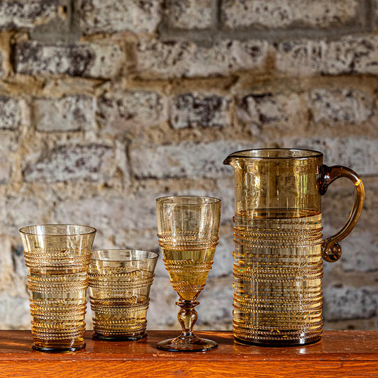 Juliska Ella Amber Goblet