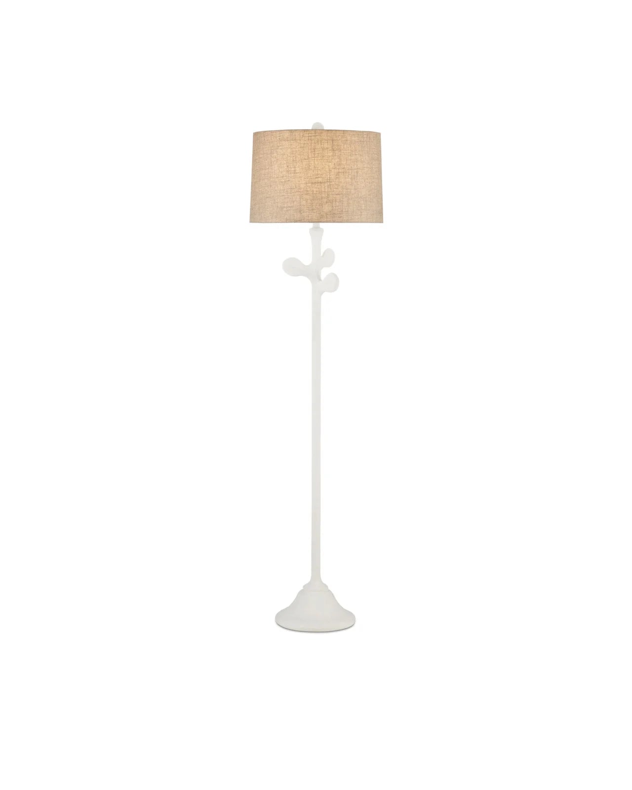 Charny White Floor Lamp