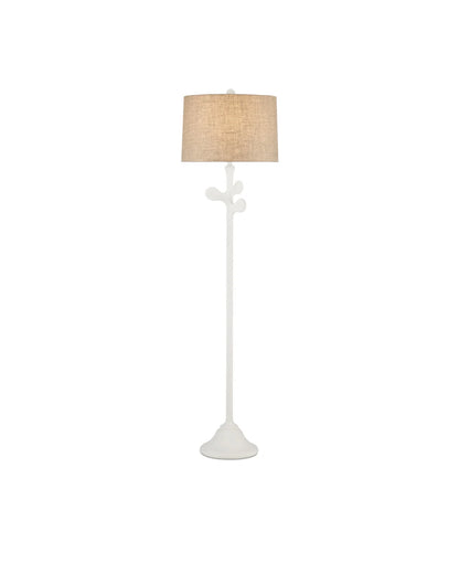 Charny White Floor Lamp