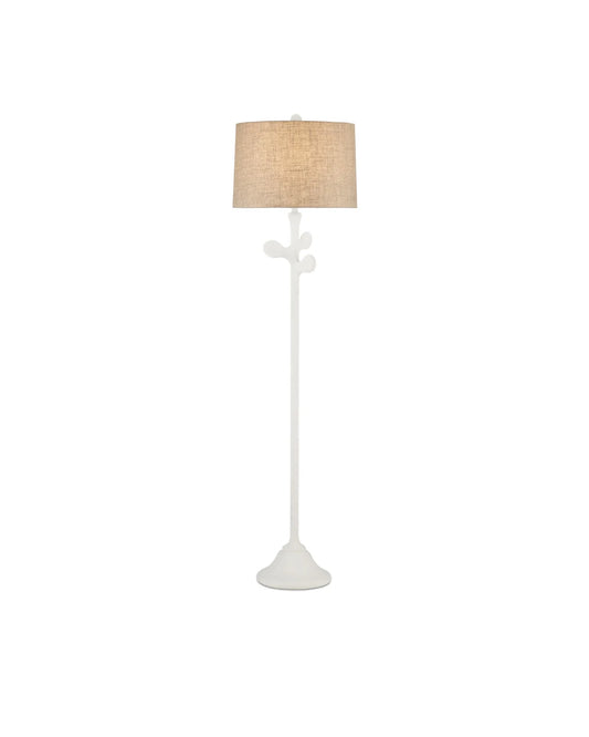 Charny White Floor Lamp