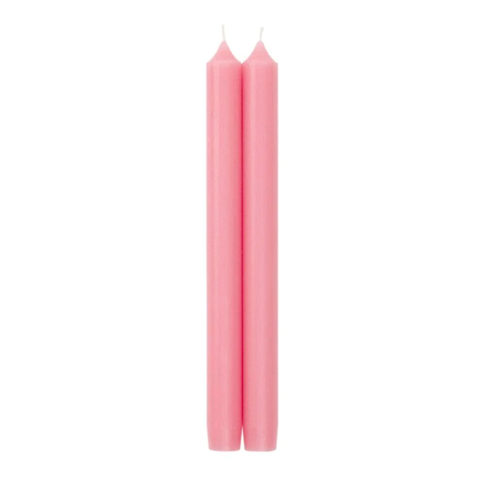 Pair of Straight Taper 10" Candles in Cherry Blossom