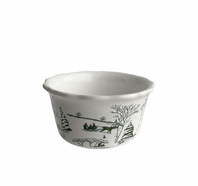 Juliska Country Estate Winter Frolic Evergreen Ramekin