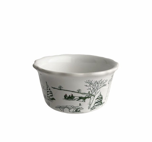Juliska Country Estate Winter Frolic Evergreen Ramekin