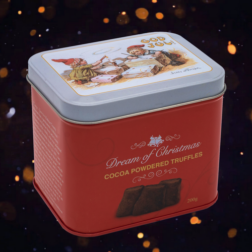 Christmas Cocoa Powdered Truffles - Dream of Sweden