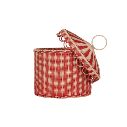 Circus Tent Toy Basket