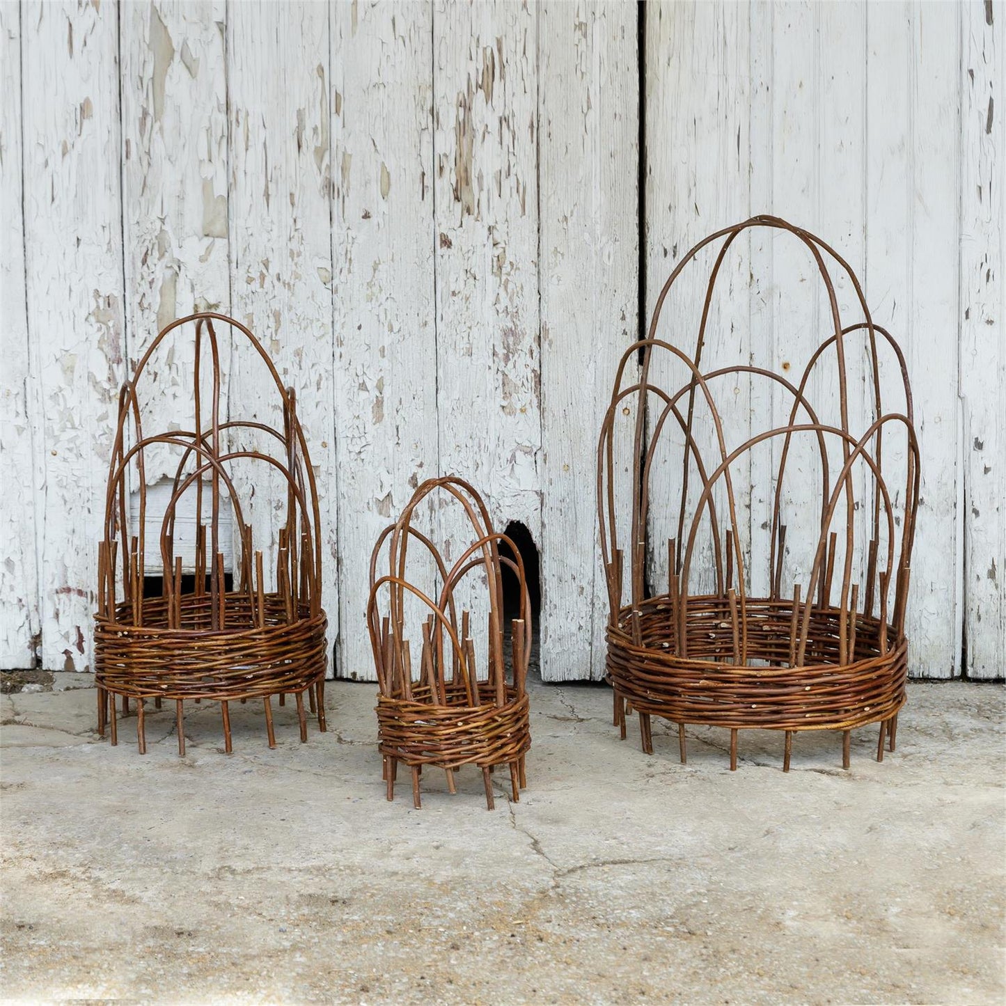 Woven Willow Cloche Trellis (3 sizes available)