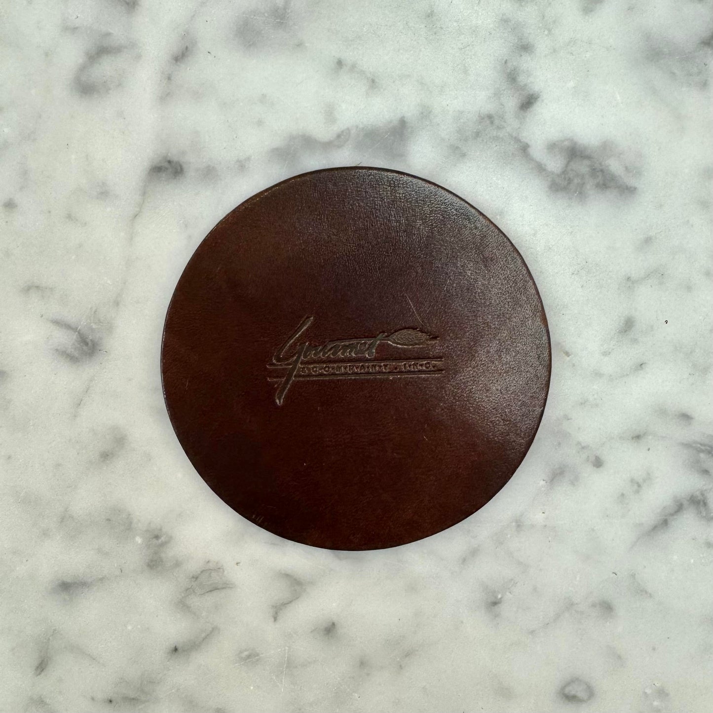 Leather Coasters, G&C
