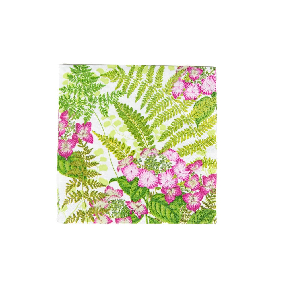 Fern Garden Cocktail Napkins - Caspari