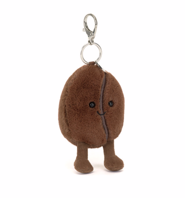 Amuseables Coffee Bean Bag Charm | Jellycat