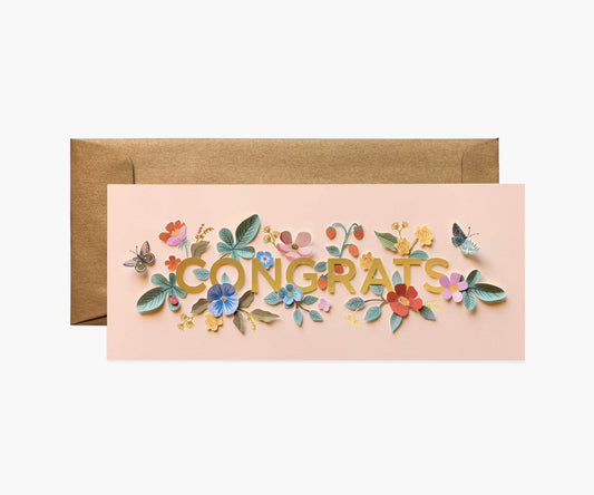 Rifle Paper Co. Cut Paper No. 10 Card