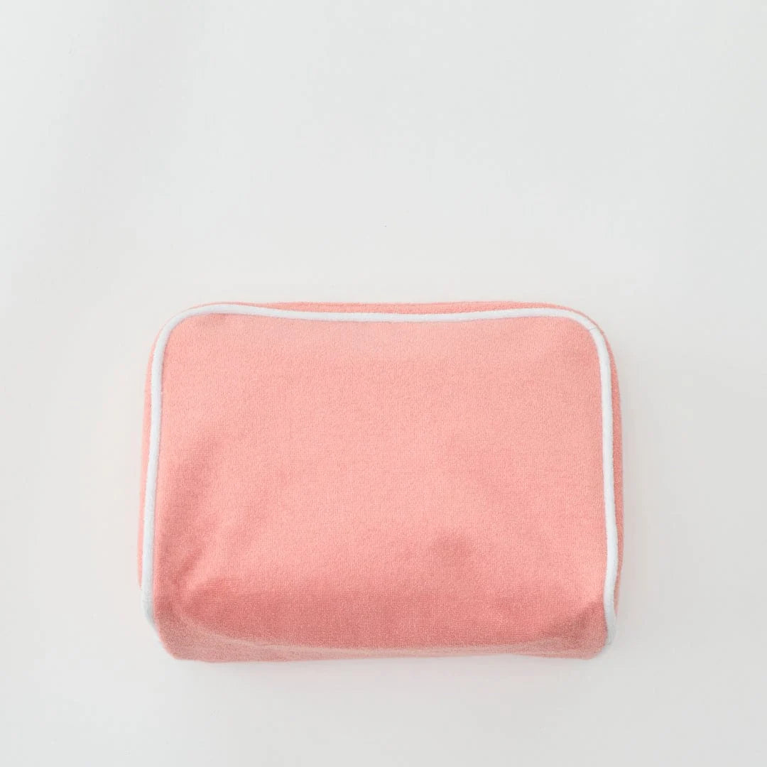 Signature Toiletry Bag in Coral