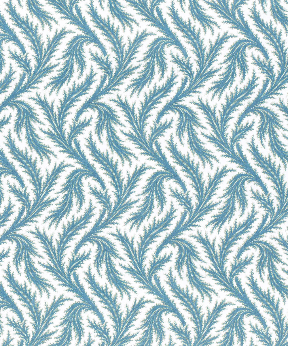 Coral French Blue 22x22" Pillow