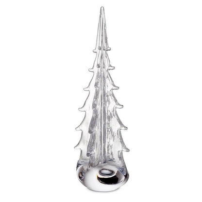 Simon Pearce Crackle Four-Sided Evergreen Tree, Gift Boxed