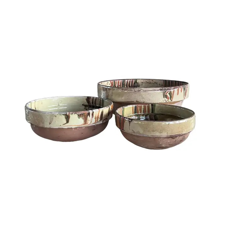 Cream Cottage Crafted Bowl